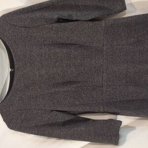 The Limited | Charcoal Knit Office Business Dress 3/4 Sleeves | 6P